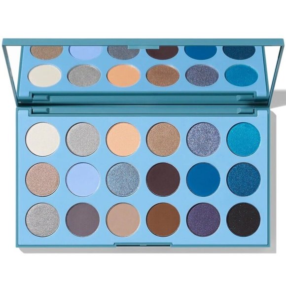 Morphe 18A‎ Blue Ya Away Eyeshadow Artistry Palette w/ Free Morphe Makeup Bag - Picture 7 of 16
